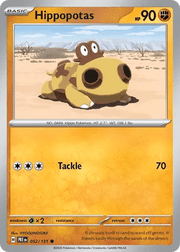 052/131 Hippopotas - Reverse Holo - Prismatic Evolutions by Poké Zen DXB on MYNTED