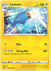 052/195 Lanturn - Reverse Holo - Silver Tempest by Poké Zen DXB on MYNTED