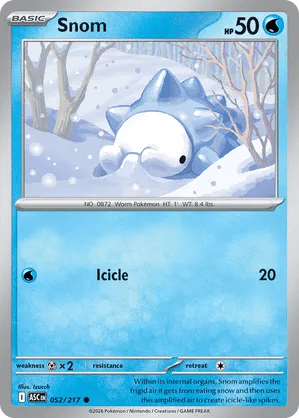 052/217 Snom - Ascended Heroes by Poké Zen DXB on MYNTED