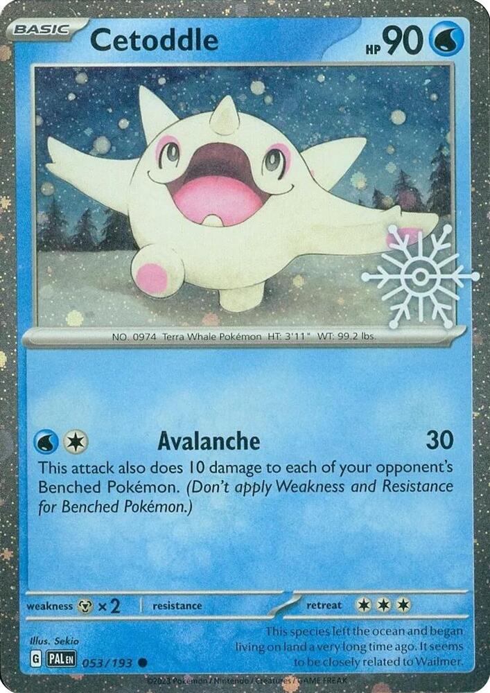 Cetoddle - [SEALED] 053/193 (Holiday Calendar)  Promo