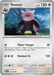053/064 Bewear - Reverse Holo - Shrouded Fable by Poké Zen DXB on MYNTED
