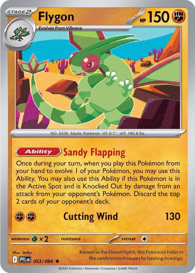 053/094 Flygon Holofoil · Phantasmal Flames (PFL) by PokeMarsi on MYNTED