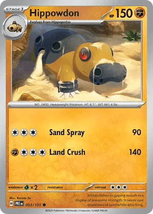 053/131 Hippowdon - Prismatic Evolutions by Poké Zen DXB on MYNTED
