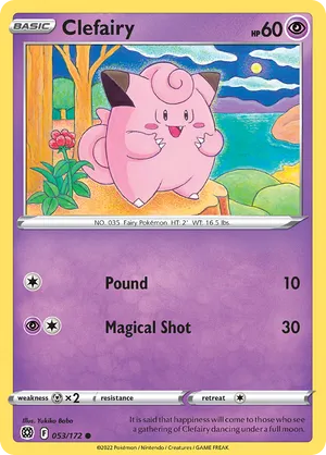 053/172 Clefairy - Brilliant Stars by Poké Zen DXB on MYNTED