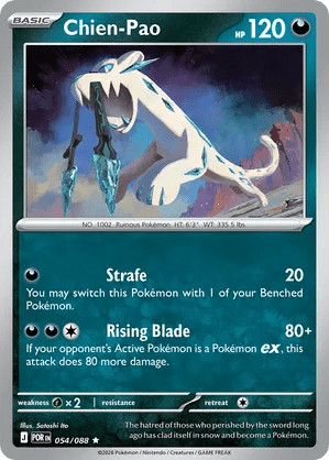 054/088 Chien - Pao - Reverse Holo - Perfect Order by Poké Zen DXB on MYNTED