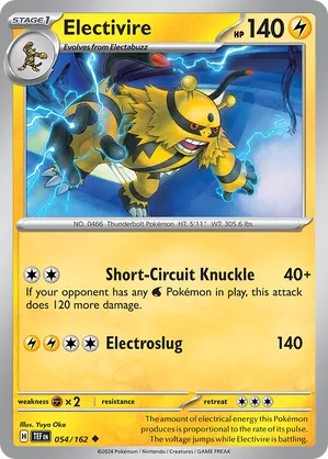 054/162 Electivire - Temporal Forces by Poké Zen DXB on MYNTED