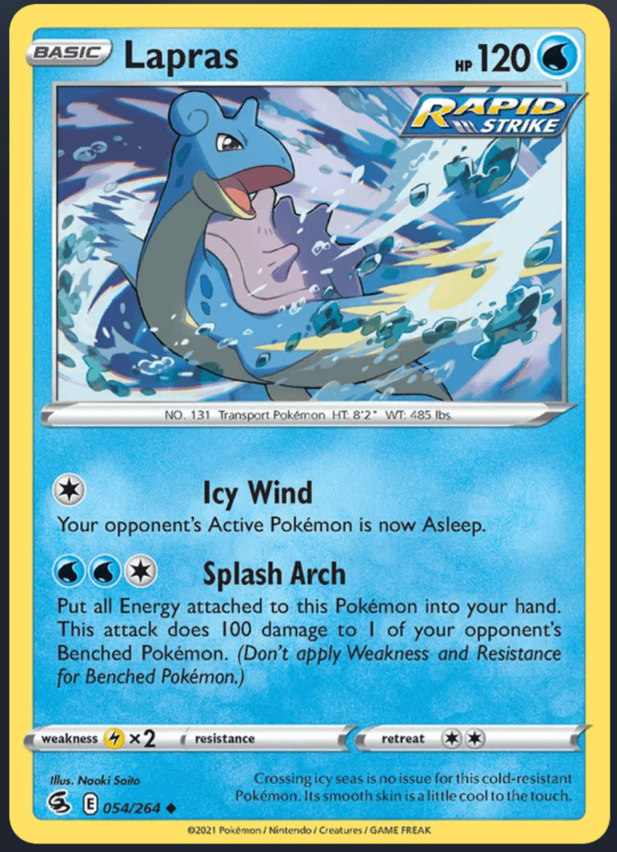054/264 Lapras - Fusion Strike by Poké Zen DXB on MYNTED