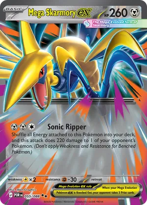 055/088 Mega Skarmory ex - Perfect Order by Poké Zen DXB on MYNTED
