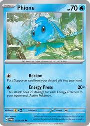 055/167 · Phione · Normal (TWM) by Dusk TCG on MYNTED