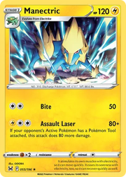 055/196 Manetric - Reverse Holo - Lost Origin by Poké Zen DXB on MYNTED