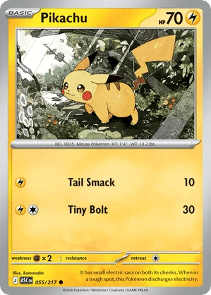 055/217 Pikachu - Ascended Heroes by Poké Zen DXB on MYNTED