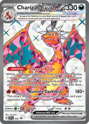 056 Charizard ex - S&V Black Star Promo by Poké Zen DXB on MYNTED