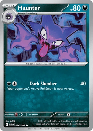 056/091 Haunter - Paldean Fates by Poké Zen DXB on MYNTED