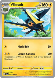 056/162 Vikavolt - Temporal Forces by Poké Zen DXB on MYNTED