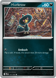057/094 Murkrow - Reverse Holo - Phantasmal Flames by Poké Zen DXB on MYNTED