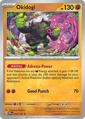 057/131 Okidogi - Prismatic Evolutions by Poké Zen DXB on MYNTED