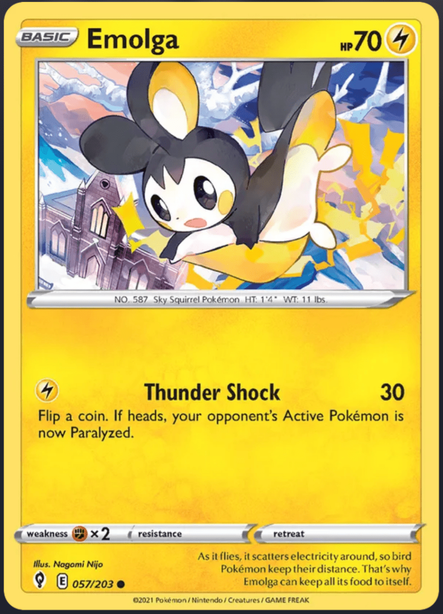 057/203 Emolga - Evloving Skies by Poké Zen DXB on MYNTED