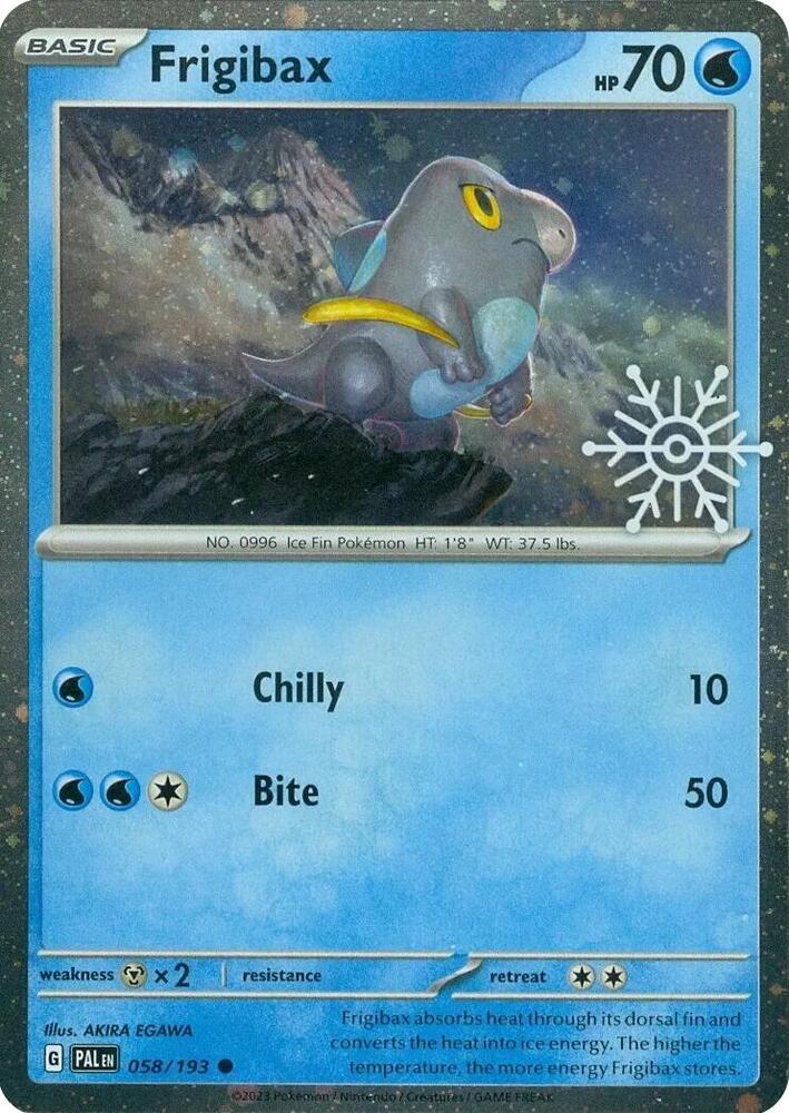 Frigibax - [SEALED] 058/193 (Holiday Calendar) Promo