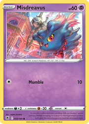 058/189 Misdreavus - Astral Radiance by Poké Zen DXB on MYNTED