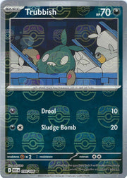 Trubbish - 059/086 (Master Ball Pattern) - SV: White Flare (WHT)