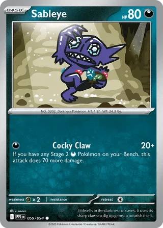 059/094 Sableye - Phantasmal Flames by Poké Zen DXB on MYNTED