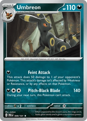 059/131 Umbreon - Prismatic Evolutions by Poké Zen DXB on MYNTED