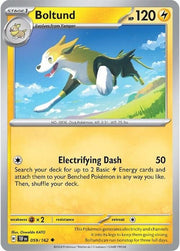 059/162 Boltund Reverse Holo · Temporal Forces (TEF) by PokeMarsi on MYNTED