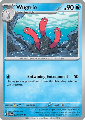 059/197 Wugtrio - Obsidian Flames by Poké Zen DXB on MYNTED
