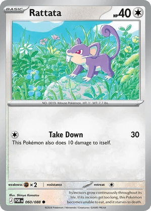 060/088 Rattata - Perfect Order by Poké Zen DXB on MYNTED