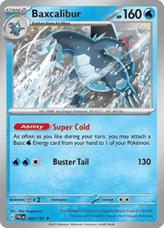 060/193 Baxcalibur - Paldea Evolved - Play Stamp by Poké Zen DXB on MYNTED