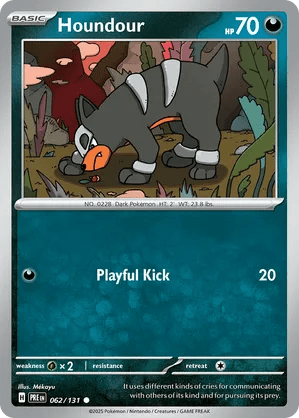062/131 Houndour - Prismatic Evolutions by Poké Zen DXB on MYNTED