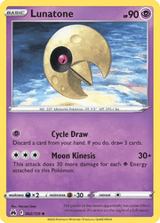 062/159 Lunatone - Crown Zenith by Poké Zen DXB on MYNTED