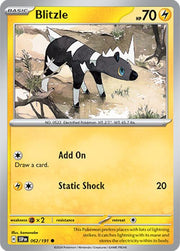 062/191 Blitzle Reverse Holo · Surging Sparks (SSP) by PokeMarsi on MYNTED