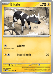 062/191 Blitzle - Surging Sparks by Poké Zen DXB on MYNTED