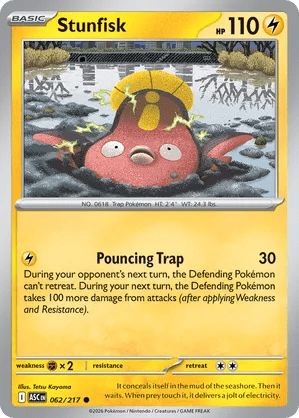 062/217 Stunfisk - Ascended Heroes by Poké Zen DXB on MYNTED