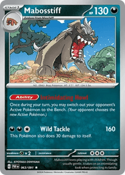 063/091 Mabosstiff - Reverse Holo - Paldean Fates by Poké Zen DXB on MYNTED