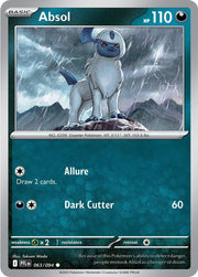 063/094 Absol Normal · Phantasmal Flames (PFL) by PokeMarsi on MYNTED