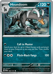 063/131 Houndoom - Reverse Holo - Prismatic Evolutions by Poké Zen DXB on MYNTED