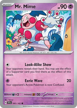 063/162 Mr. Mime - Temporal Forces by Poké Zen DXB on MYNTED