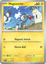 063/198 Magnemite Reverse Holo · Scarlet & Violet (SVI) by PokeMarsi on MYNTED