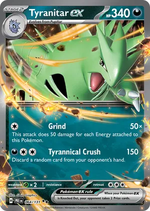 064/131 Tyranitar ex - Prismatic Evolutions by Poké Zen DXB on MYNTED