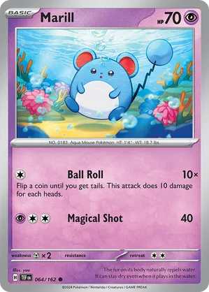 064/162 Marill - Temporal Forces by Poké Zen DXB on MYNTED