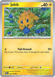 064/182 Joltik Normal · Paradox Rift (PAR) by PokeMarsi on MYNTED
