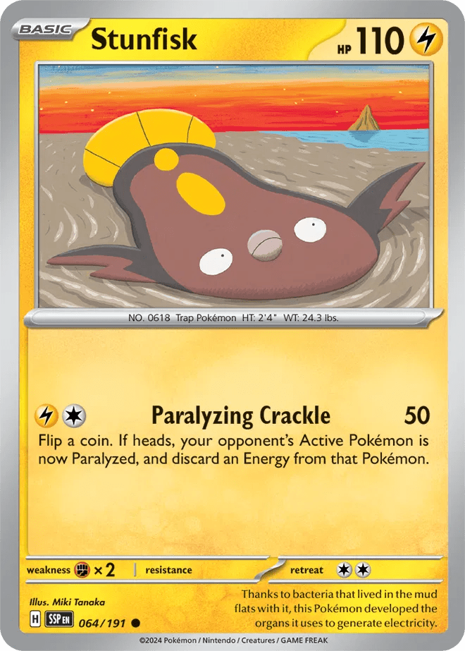 064/191 Stunfisk - Surging Sparks by Poké Zen DXB on MYNTED