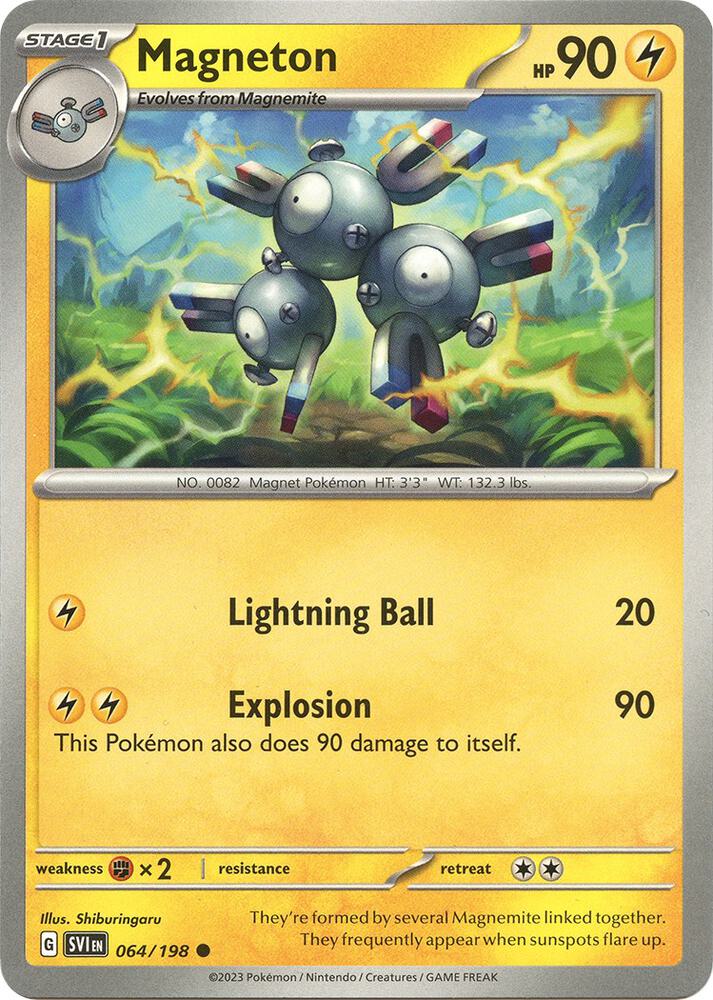 064/198 Magneton Normal · Scarlet & Violet (SVI) by PokeMarsi on MYNTED