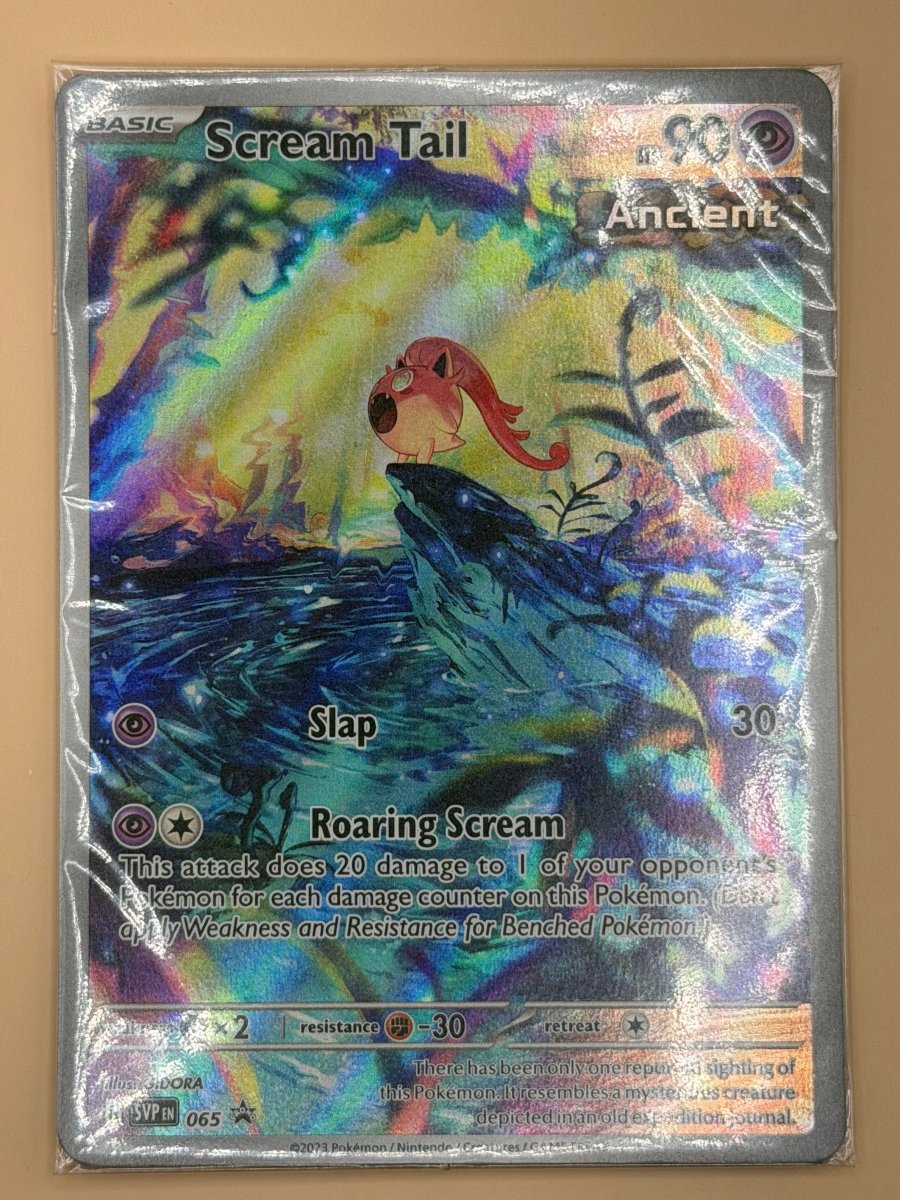 065 Scream Tail - S&V Black Star Promo (Sealed) by Poké Zen DXB on MYNTED