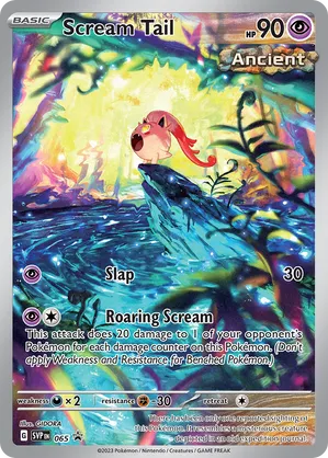 065 Scream Tail - S&V Black Star Promo (Sealed) by Poké Zen DXB on MYNTED