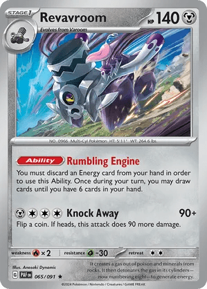 065/091 Revavroom - Paldean Fates by Poké Zen DXB on MYNTED