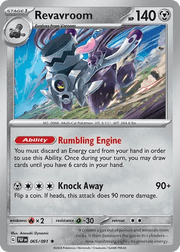 065/091 Revavroom - Reverse Holo - Paldean Fates by Poké Zen DXB on MYNTED