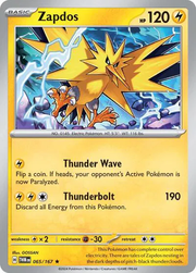 065/167 Zapdos - Twilight Masquerade by Poké Zen DXB on MYNTED